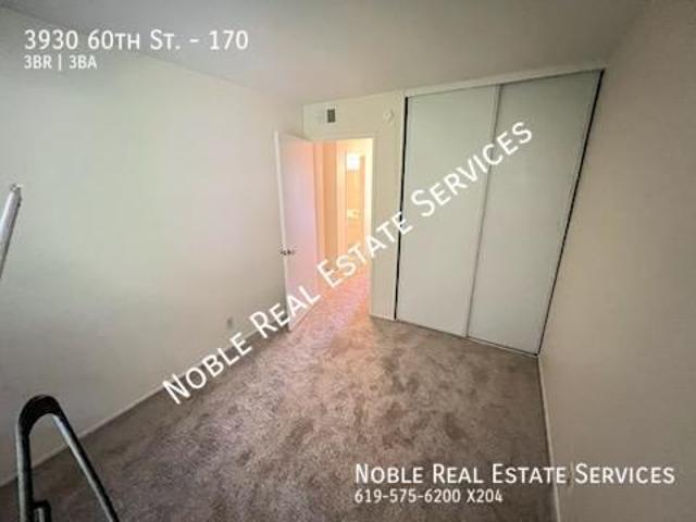 3 BR, 2.5 BA Apartment 3930 60th St San Diego, CA 92115