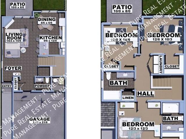 3 BR, 2.5 BA Apartment 4141 Hemmingway St SW, Wyoming, MI 49418