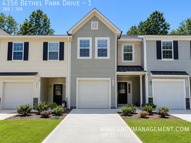 3 BR, 2.5 BA Apartment 4356 Bethel Park Drive 1, Raleigh, NC 27610
