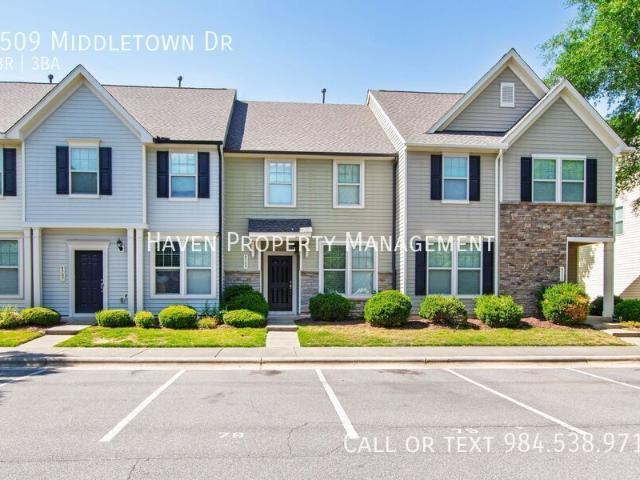 3 BR, 2.5 BA Apartment 4509 Middletown Dr, Wake Forest, NC 27587