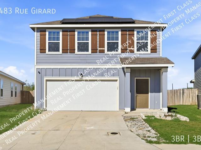 3 BR, 2.5 BA Apartment 5483 Rue Girard, Converse, TX 78109
