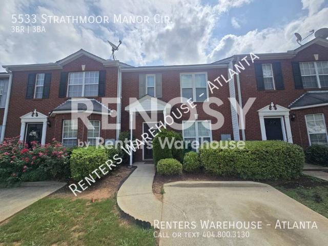 3 BR, 2.5 BA Apartment 5533 Strathmoor Manor Cir Lithonia, GA 30058