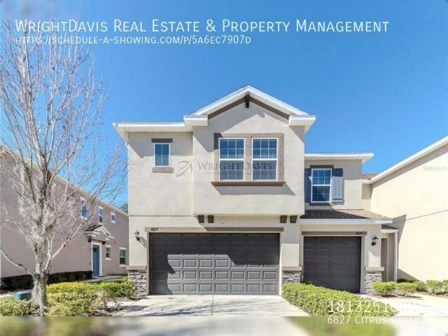 3 BR, 2.5 BA Apartment 6827 Citrus Creek Ln, Tampa, FL 33625