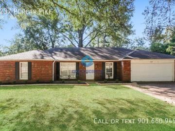 3 BR, 2.5 BA Apartment 7237 Poplar Pike, Germantown, TN 38138