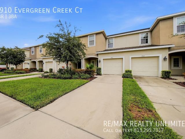 3 BR, 2.5 BA Apartment 7910 Evergreen Creek Ct, Riverview, FL 33578