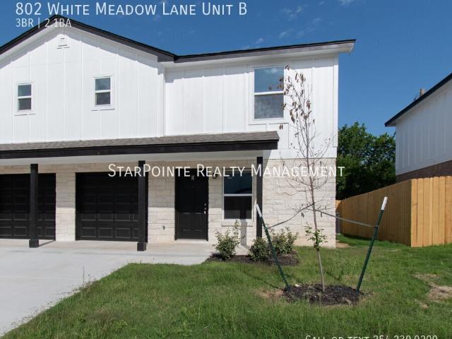 3 BR, 2.5 BA Apartment 802 White Meadow Lane Unit B, Harker Heights, TX 76548