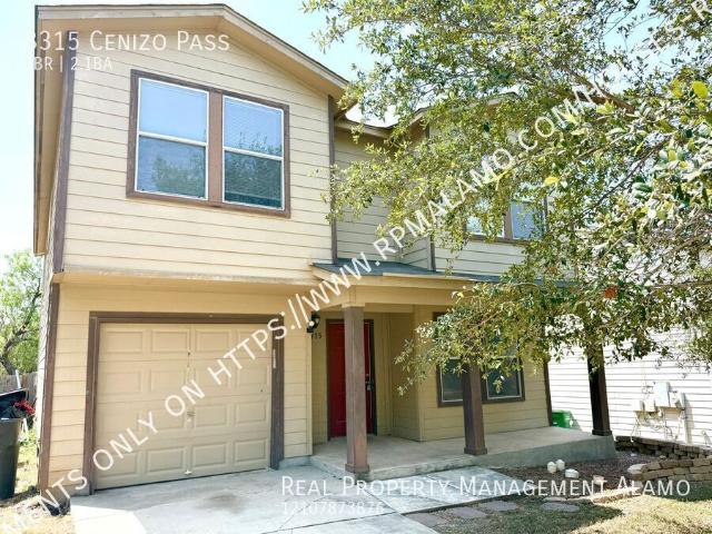 3 BR, 2.5 BA Apartment 8315 Cenizo Pass, San Antonio, TX 78252