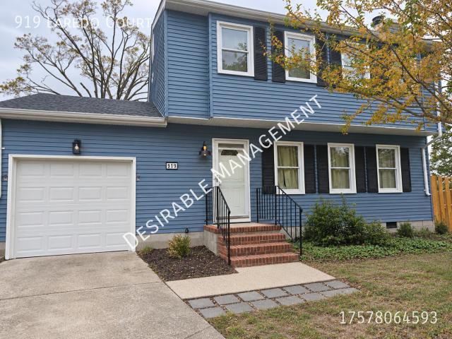 3 BR, 2.5 BA Apartment 919 Laredo Court, Hampton, VA 23669