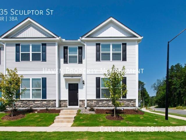 3 BR, 2.5 BA Apartment 935 Sculptor St, Wendell, NC 27591