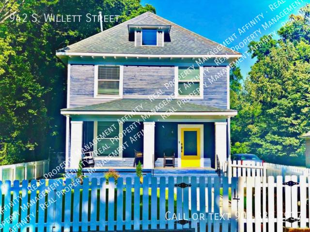3 BR, 2.5 BA Apartment 942 S. Willett Street, Memphis, TN 38114