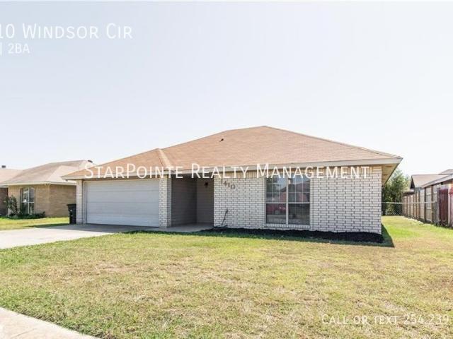 3 BR, 2 BA Apartment 1410 Windsor Circle, Killeen, TX 76549