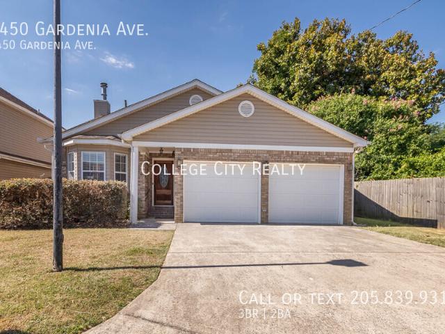 3 BR, 2 BA Apartment 1450 Gardenia Ave Tuscaloosa, AL 35404