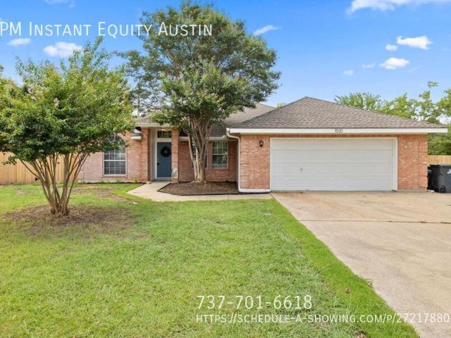 3 BR, 2 BA Apartment 1510 Barcus Dr, Georgetown, TX 78626