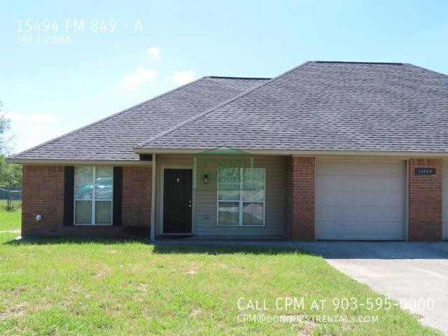 3 BR, 2 BA Apartment 15494 FM 849, Lindale, TX 75771