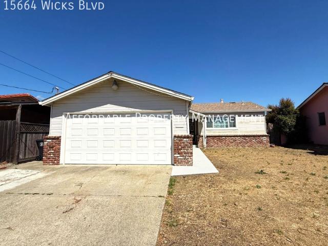 3 BR, 2 BA Apartment 15664 Wicks Blvd, San Leandro, CA 94579