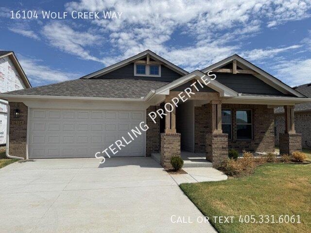3 BR, 2 BA Apartment 16104 Wolf Creek Way, Oklahoma City, OK 73170