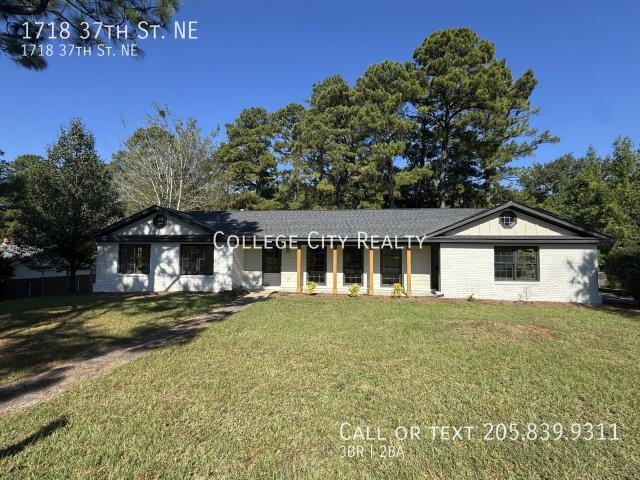 3 BR, 2 BA Apartment 1718 37th St. NE, Tuscaloosa, AL 35406
