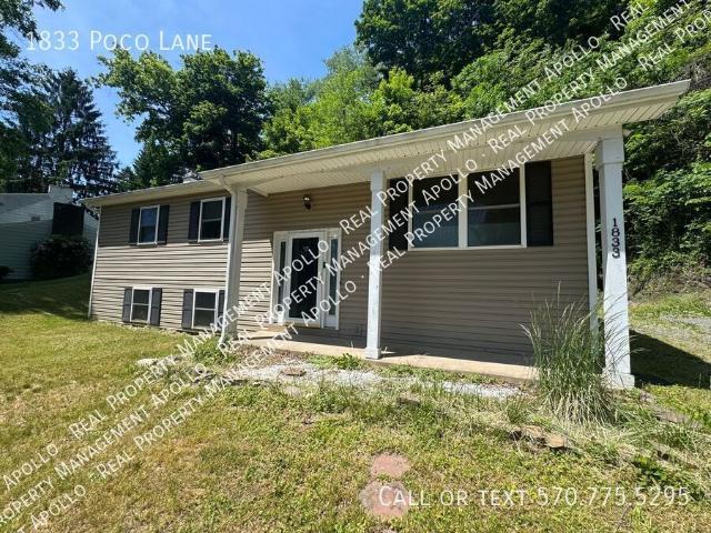 3 BR, 2 BA Apartment 1833 Poco Lane, Williamsport, PA 17701