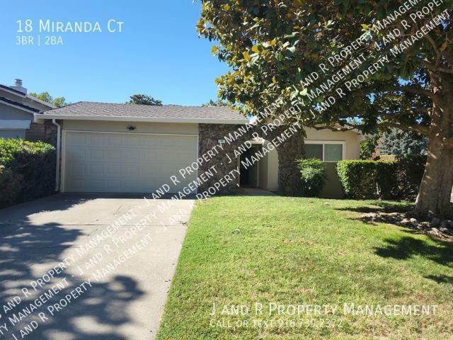 3 BR, 2 BA Apartment 18 Miranda Ct, Sacramento, CA 95822