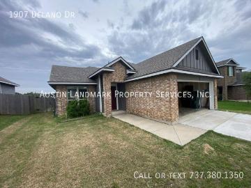 3 BR, 2 BA Apartment 1907 Delano Dr, Temple, TX 76504