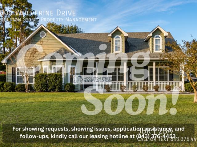 3 BR, 2 BA Apartment 1005 Wolverine Drive, Beaufort, SC 29902