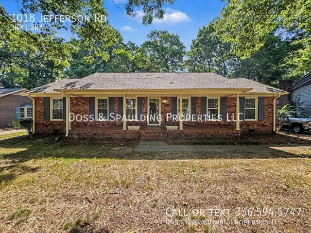 3 BR, 2 BA Apartment 1018 Jefferson Rd, Greensboro, NC 27410