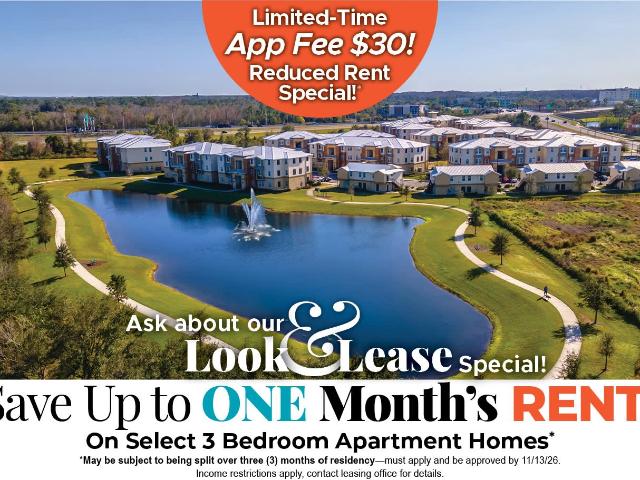 3 BR, 2 BA Apartment 1030 Vista Haven Circle Unit 07 203, Orlando, FL 32825
