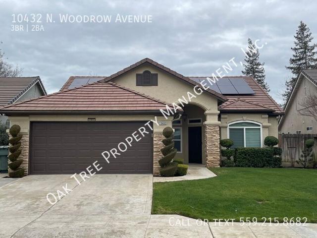 3 BR, 2 BA Apartment 10432 N. Woodrow Avenue, Fresno, CA 93730