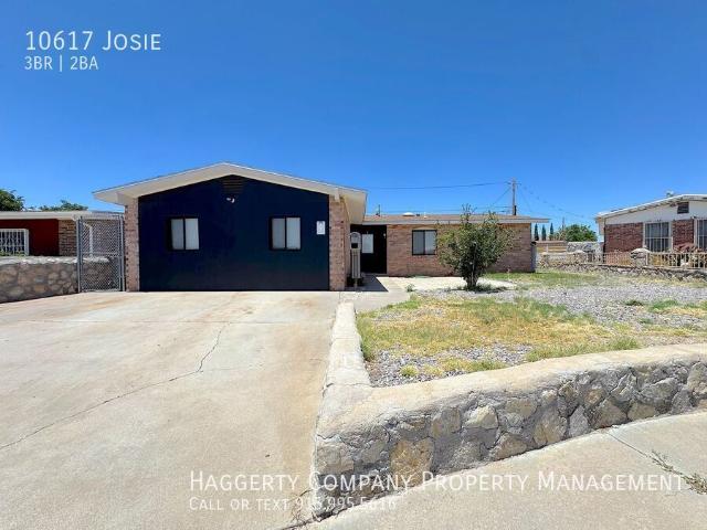 3 BR, 2 BA Apartment 10617 Josie, El Paso, TX 79924
