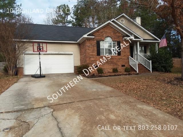 3 BR, 2 BA Apartment 10 Highland Creek Ct Columbia, SC 29212