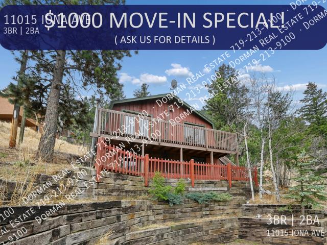 3 BR, 2 BA Apartment 11015 IONA AVE, GREEN MOUNTAIN FALLS, CO 80819