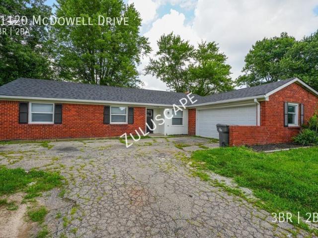 3 BR, 2 BA Apartment 11120 McDowell Drive, Indianapolis, IN 46229