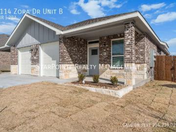 3 BR, 2 BA Apartment 1114 Zora Dr Unit B, Temple, TX 76504
