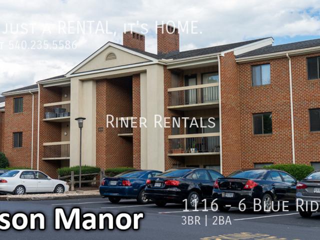 3 BR, 2 BA Apartment 1116, Harrisonburg, VA 22802