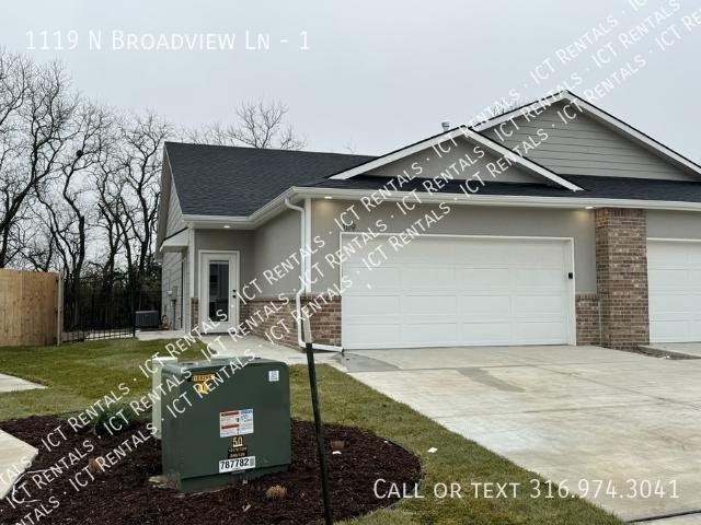 3 BR, 2 BA Apartment 1119 N Broadview Ln, Andover, KS 67002