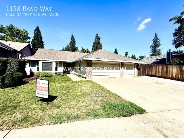 3 BR, 2 BA Apartment 1158 Rand Way, Roseville, CA 95678