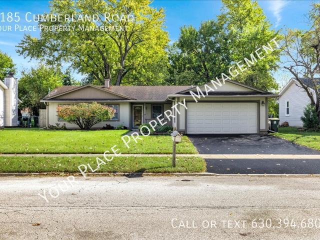 3 BR, 2 BA Apartment 1185 Cumberland Road, Aurora, IL 60504