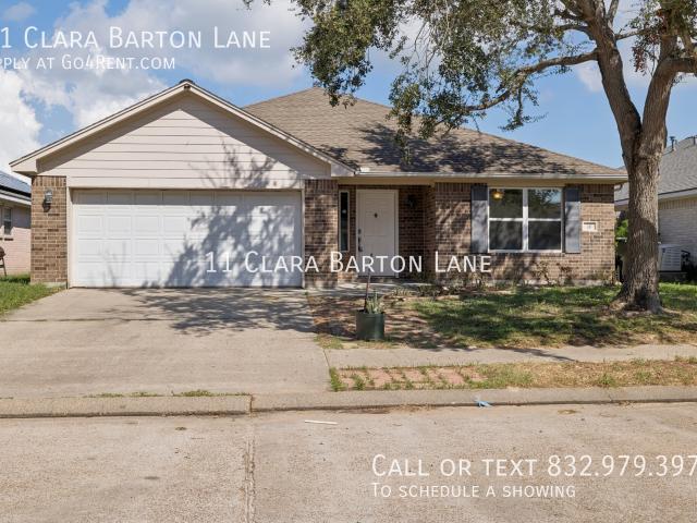 3 BR, 2 BA Apartment 11 Clara Barton Lane, Galveston, TX 77551