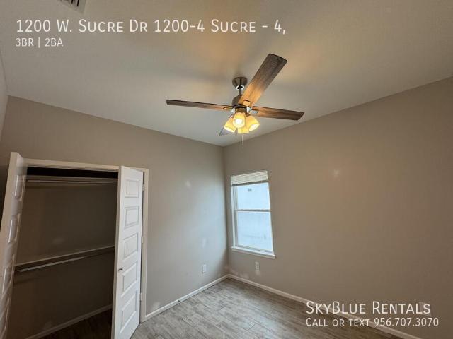 3 BR, 2 BA Apartment 1200 W. Sucre Dr 1200 4 Sucre, Edinburg, TX 78541