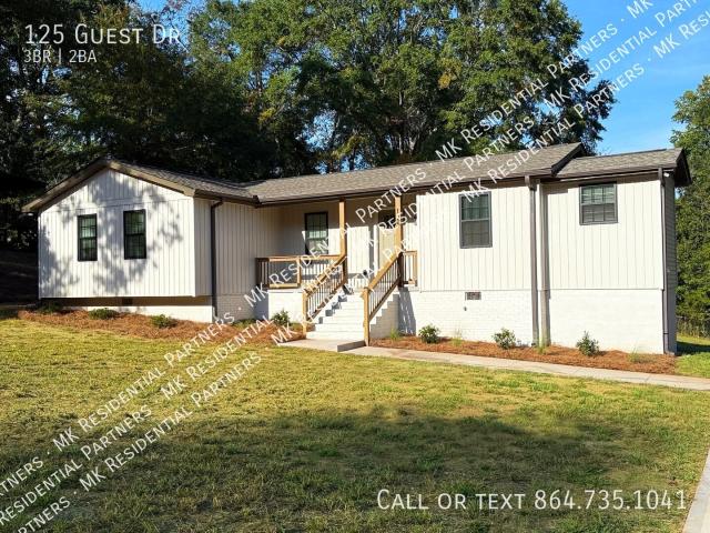 3 BR, 2 BA Apartment 125 Guest Dr, Marietta, SC 29661
