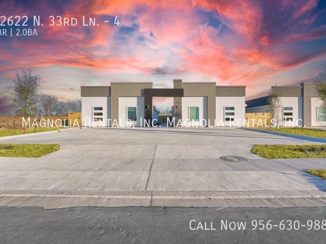 3 BR, 2 BA Apartment 12622 N. 33rd Ln Edinburg, TX 78541