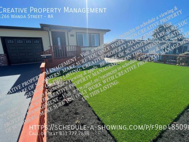 3 BR, 2 BA Apartment 1266 Wanda Street, Seaside, CA 93955