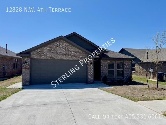 3 BR, 2 BA Apartment 12828 N.W. 4th Terrace, Yukon, OK 73099