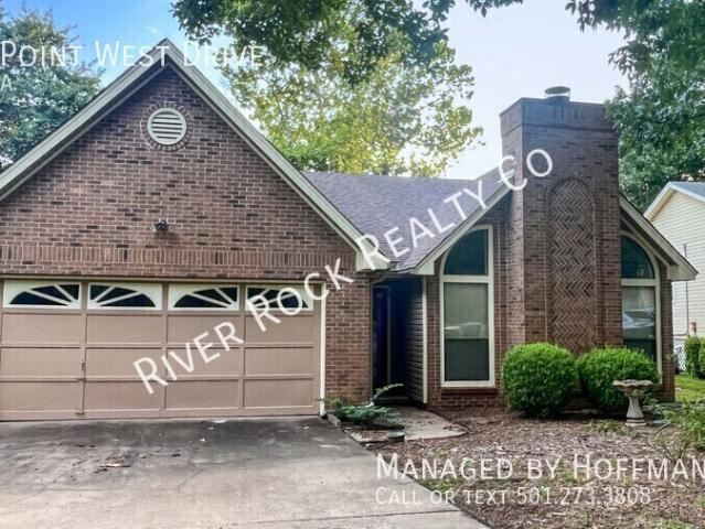 3 BR, 2 BA Apartment 1318 Point West Drive, Little Rock, AR 72211