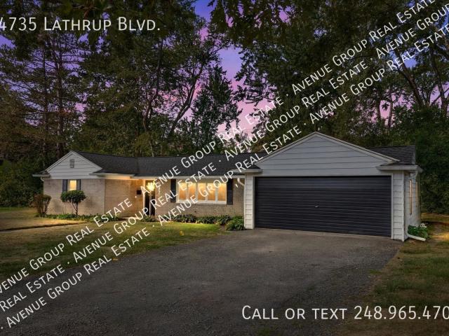 3 BR, 2 BA Apartment 24735 Lathrup Blvd Southfield, MI 48075