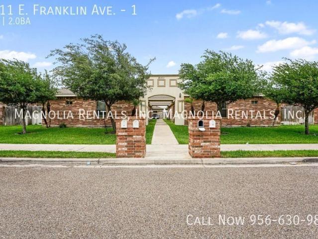 3 BR, 2 BA Apartment 2511 E. Franklin Ave Alton, TX 78573
