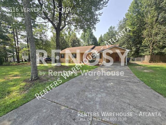 3 BR, 2 BA Apartment 2516 Verner Rd Lawrenceville, GA 30043