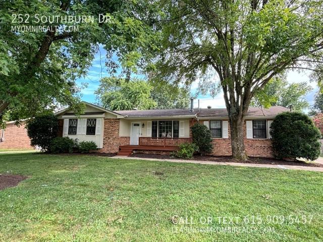 3 BR, 2 BA Apartment 252 Southburn Dr Hendersonville, TN 37075