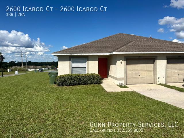 3 BR, 2 BA Apartment 2600 Icabod Ct, Leesburg, FL 34748