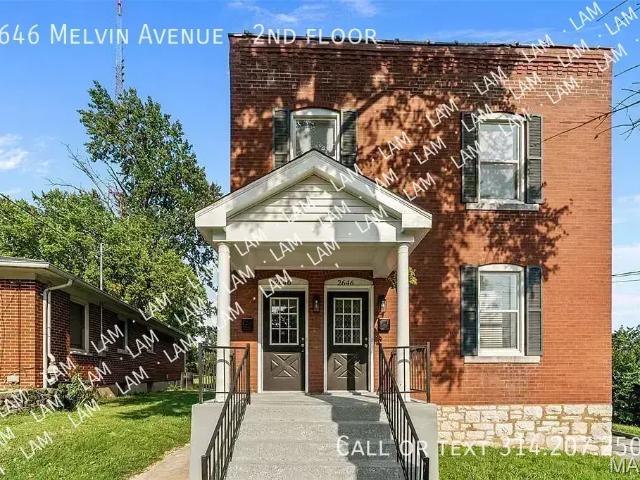 3 BR, 2 BA Apartment 2646 Melvin Avenue, St. Louis, MO 63144